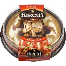 Торт Faretti клубничный
