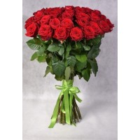 Букет из 11 красных роз (50см)